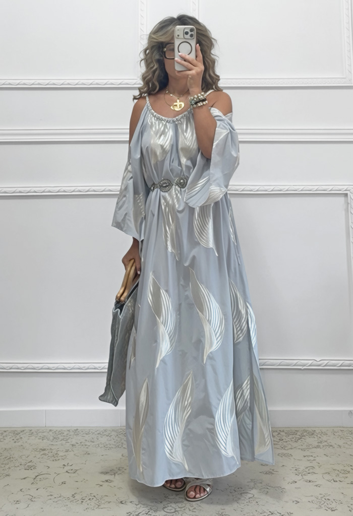 Boho φόρεμα με κεντήματα