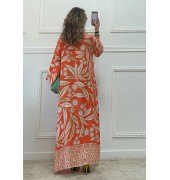 Μακρύ φόρεμα με print