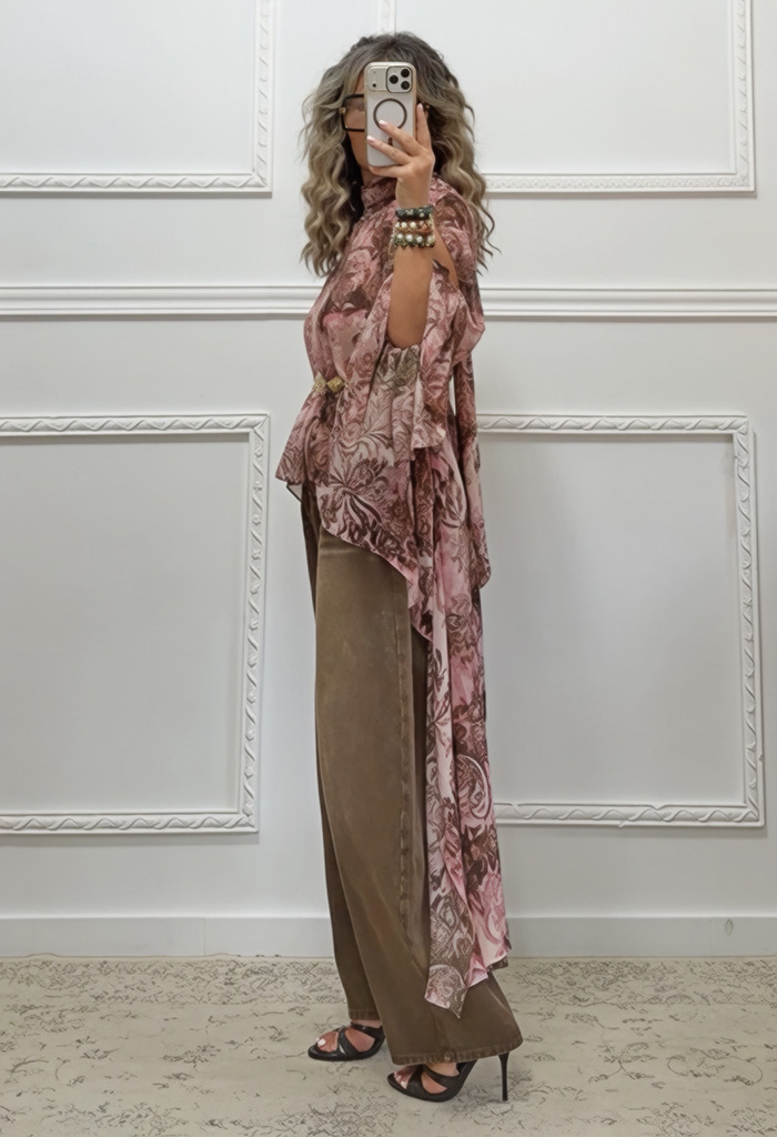 Boho ασύμμετρη τουνίκ Boho ασύμμετρη τουνίκ
