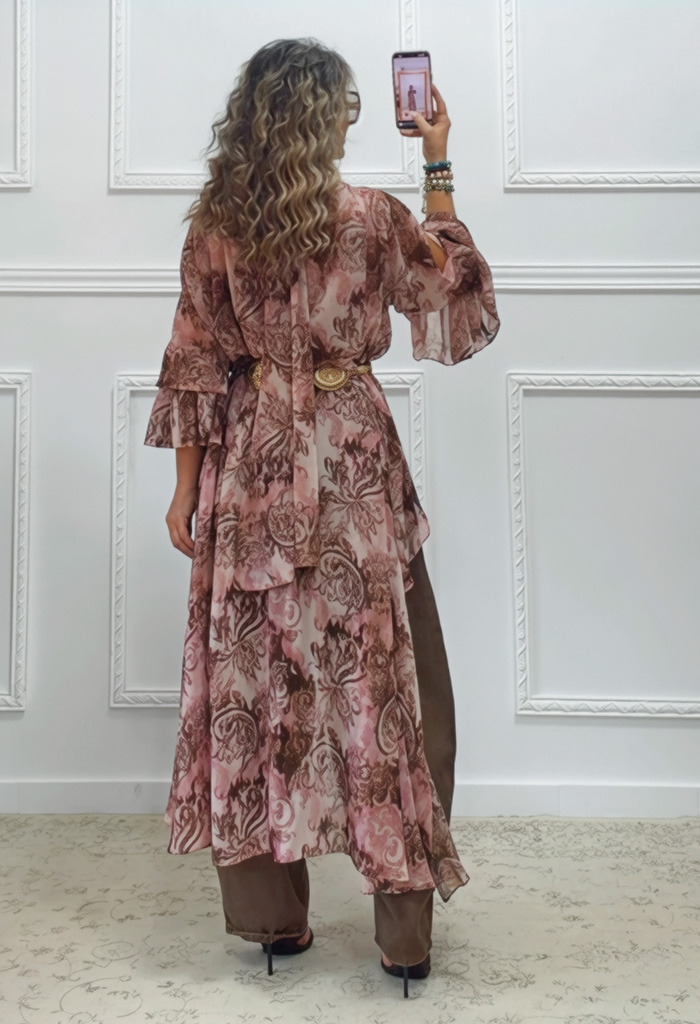 Boho ασύμμετρη τουνίκ Boho ασύμμετρη τουνίκ