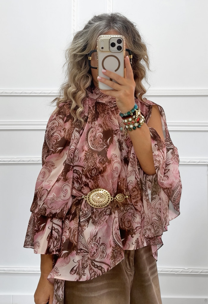 Boho ασύμμετρη τουνίκ Boho ασύμμετρη τουνίκ