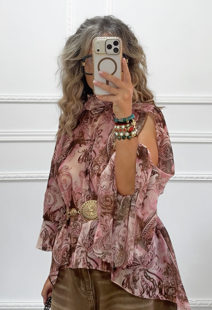 Boho ασύμμετρη τουνίκ Boho ασύμμετρη τουνίκ