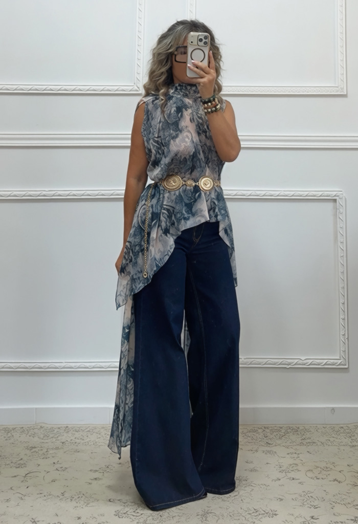 Boho ασύμμετρη τουνίκ Boho ασύμμετρη τουνίκ
