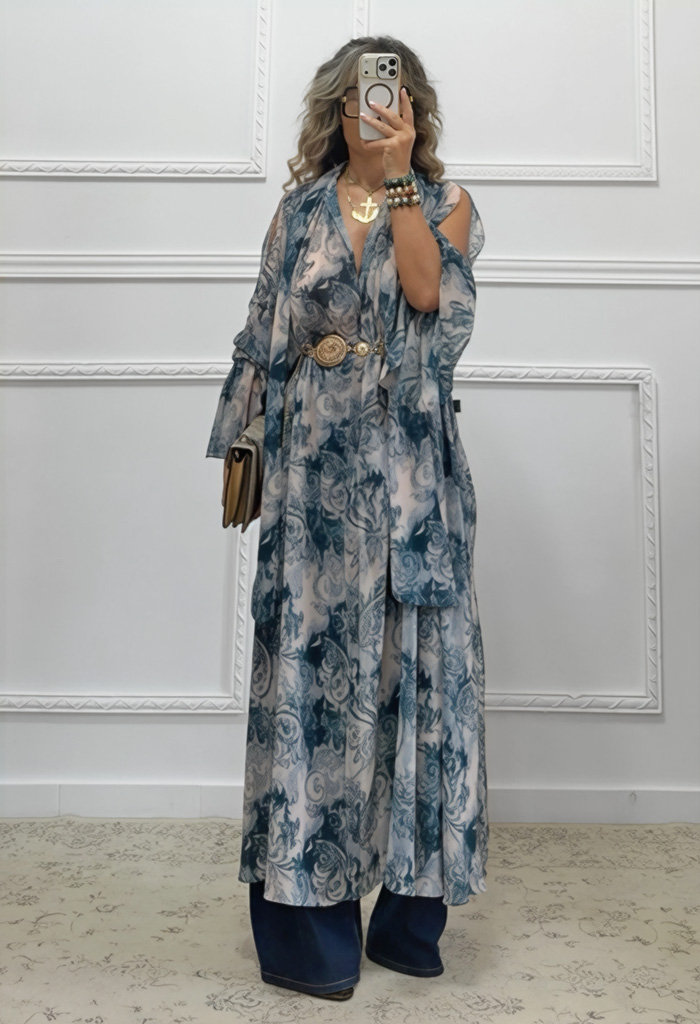 Boho ασύμμετρη τουνίκ Boho ασύμμετρη τουνίκ