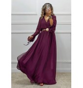 Maxi φόρεμα μπορντό Maxi φόρεμα μπορντό