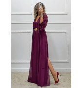 Maxi φόρεμα μπορντό Maxi φόρεμα μπορντό