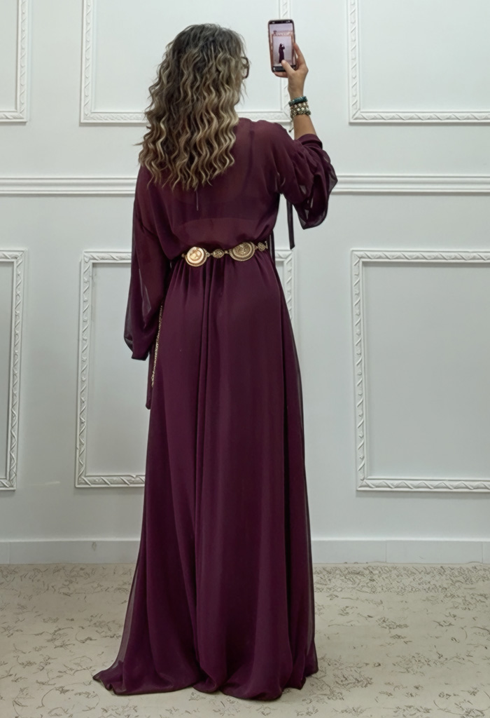 Maxi φόρεμα μπορντό Maxi φόρεμα μπορντό