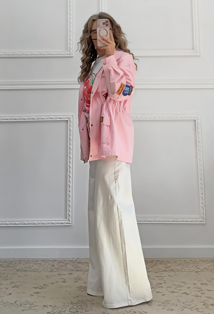 Jacket baby pink