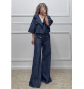 Τζιν παντελόνι με χρυσά κουμπιά Τζιν παντελόνι με χρυσά κουμπιά