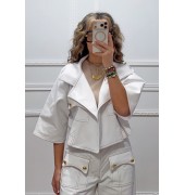 Oversized τζιν μπουφάν