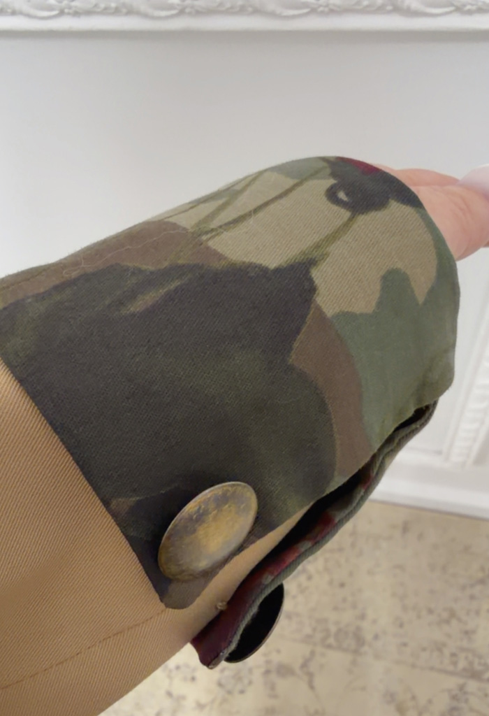 Σακάκι με army λεπτομέρειες