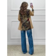 Σακάκι με army λεπτομέρειες