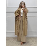 Καμπαρντίνα μπεζ του πούρου