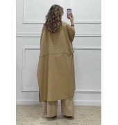 Καμπαρντίνα μπεζ του πούρου