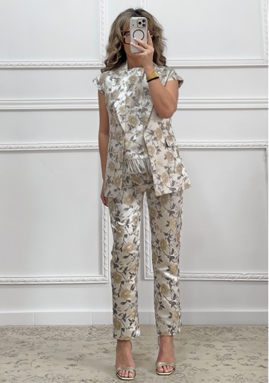 Φλοράλ γιλέκο