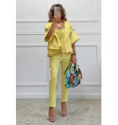 Oversized μπολερό κίτρινο Oversized μπολερό κίτρινο