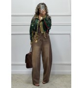 Cropped jacket με παγιέτες Cropped jacket με παγιέτες