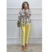 Floral κιμονό