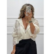 Μπουφάν εκρού