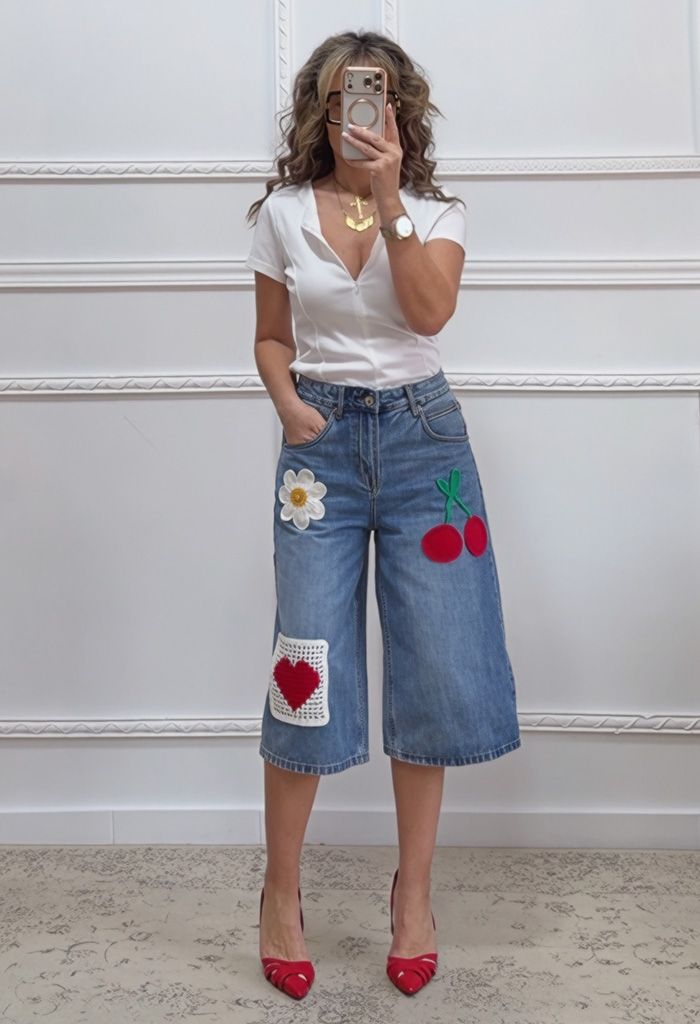 Βερμούδα με λεπτομέρειες Βερμούδα με λεπτομέρειες