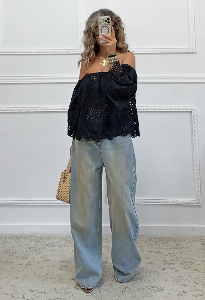 Μπλούζα off shoulders Μπλούζα off shoulders