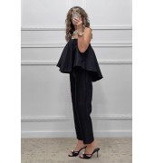 Στράπλες τοπ μαύρο