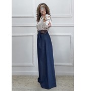 Ψηλόμεση παντελόνα μπλε Ψηλόμεση παντελόνα μπλε