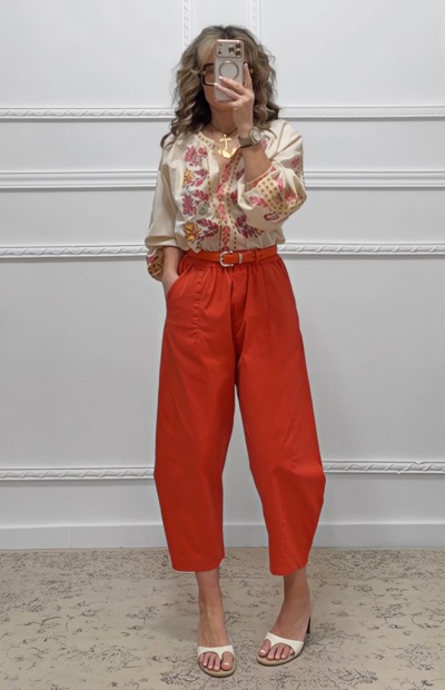 Boho πουκαμίσα με κεντήματα