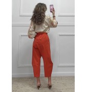 Baggy παντελόνι πορτοκαλί Baggy παντελόνι πορτοκαλί