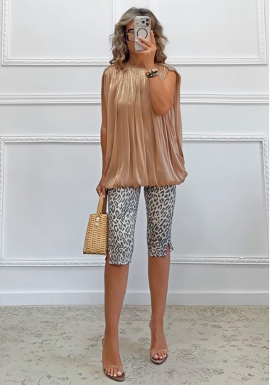 Κάπρι παντελόνι animal print