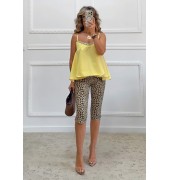 Κάπρι παντελόνι animal print Κάπρι παντελόνι animal print