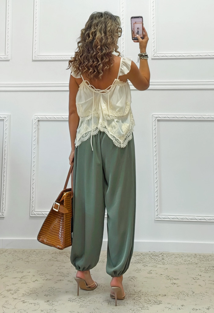 Boho τοπ εκρού Boho τοπ εκρού