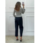 Παντελόνι baggy μαύρο