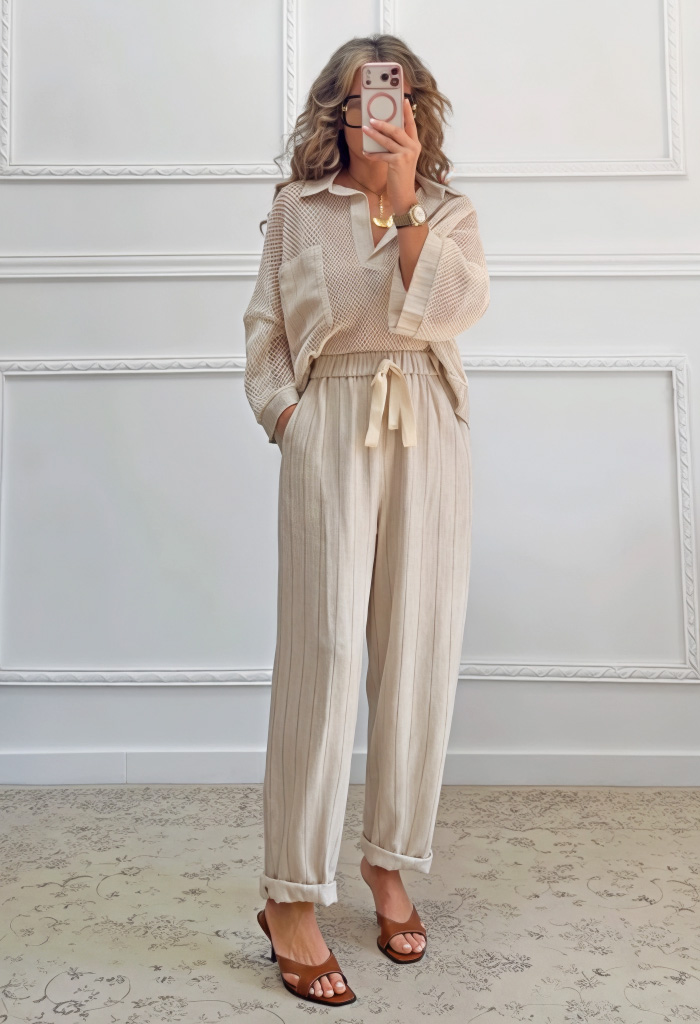 Σετ παντελόνα και μπλούζα