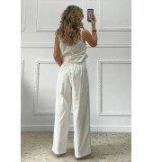 Σετ με κεντήματα λευκό