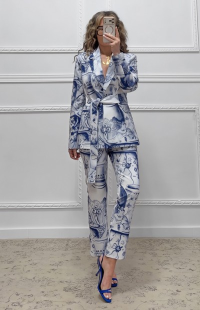 Κοστούμι με print Κοστούμι με print