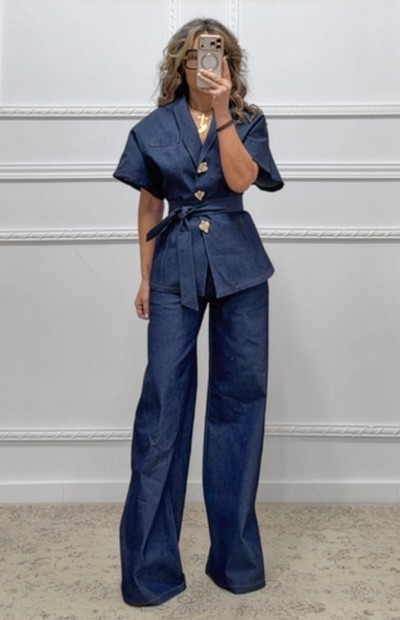 Denim κοστούμι