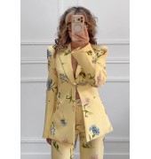 Floral κοστούμι κίτρινο Floral κοστούμι κίτρινο