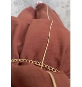 Σετ παντελόνα μπλούζα καφέ