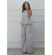 Denim σετ με print