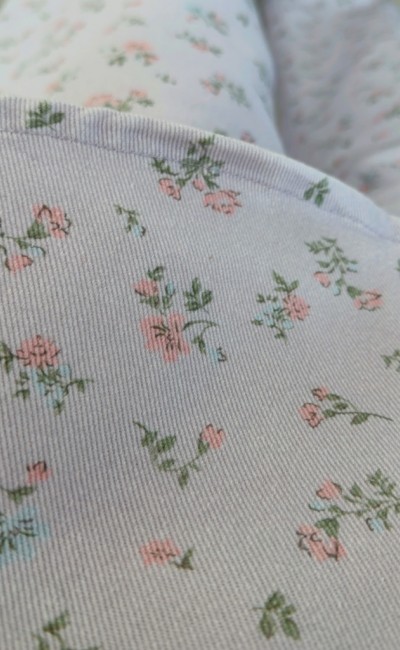 Denim σετ με print Denim σετ με print