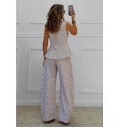 Denim σετ με print