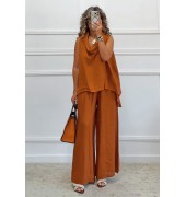 Oversized σετ κανέλα