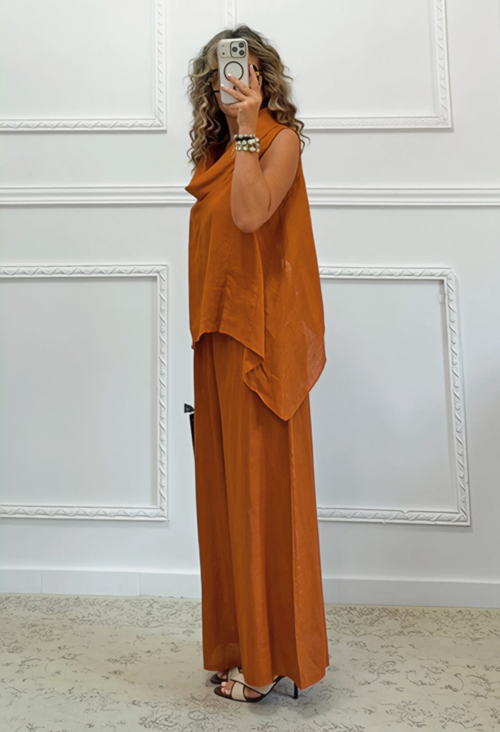 Oversized σετ κανέλα