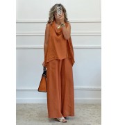 Oversized σετ κανέλα