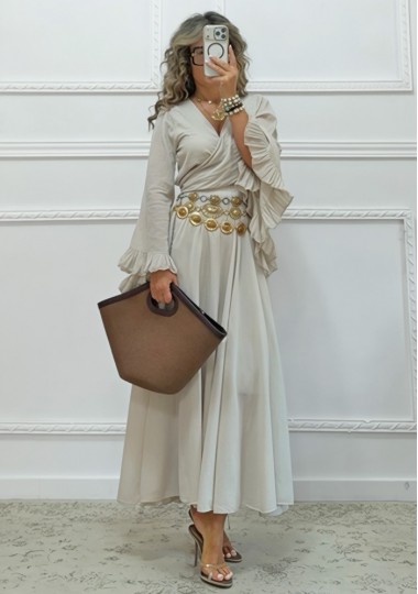 Boho σετ μπεζ