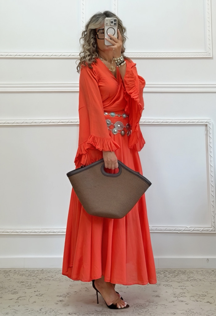 Boho σετ κοραλί Boho σετ κοραλί