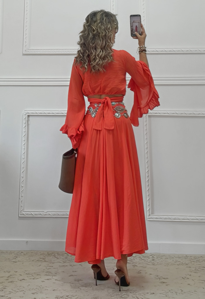 Boho σετ κοραλί Boho σετ κοραλί