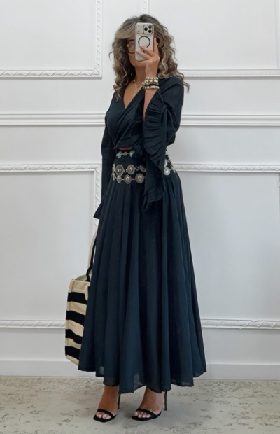 Boho σετ μαύρο