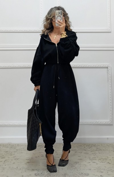 Tracksuit μαύρο